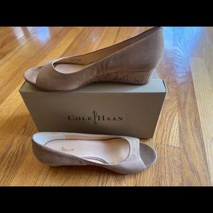 Open-Toe Cole Haan Wedge